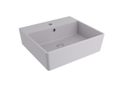 Раковина Bocchi Milano 1216-006-0126, 50 см, фарфор, серая