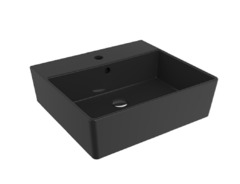 Раковина Bocchi Milano 1216-005-0126, 50 см, фарфор, черная