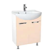 Тумба под раковину Bellezza Альфа 55, напольная, бежевый, 00000005228