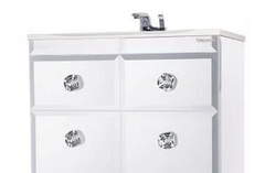 Тумба под раковину Bellezza LUSSO (ЛУССО) 80, напольная, цвет - белый