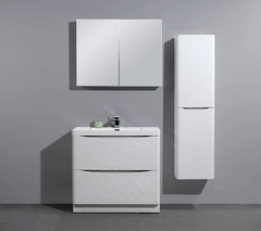 Тумба под раковину BelBagno ANCONA-N-1000-2C-SO-BL, цвет Bianco Lucido