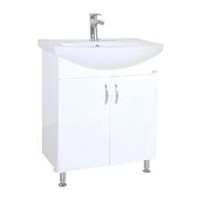 Тумба под раковину Bellezza Элеганс 60, напольная, белый, 4638609240013