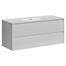 Тумба под раковину Sancos Libra 120, подвесная, белый глянец, LB120-1W