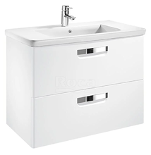 Тумба под раковину Roca Gap 80, ZRU9302732, белая матовая