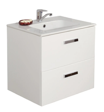 Тумба под раковину Roca Victoria Nord ZRU9000028, 58.5 x 45 x h56.5 см, цвет белый глянец