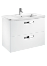 Тумба под раковину Roca The Gap 70 ZRU9302878, белый глянец