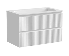 Тумба под раковину Sancos Snob R SNR80W 80 см подвесная, Bianco