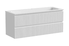 Тумба под раковину Sancos Snob R 120 см подвесная, Bianco, SNR120W