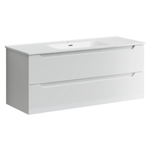 Тумба под раковину Sancos Norma 2.0 120, подвесная, белый глянец, NR2.0120-1W