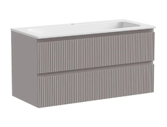 Тумба под раковину Sancos Snob T 100 см подвесная, Doha Soft, SNT100SM