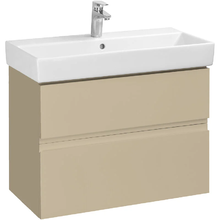 Тумба под раковину Roca Oleta 80 см, A857640515, подвесная, цвет капучино