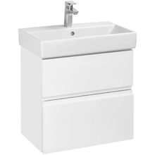 Тумба под раковину Roca Oleta 60 см, A857639806, подвесная, цвет белый глянцевый