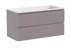 Тумба под раковину Sancos Snob R 100 см подвесная, Doha Soft, SNR100SM