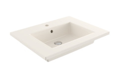 Раковина Bocchi Milano 1161-014-0126, 61 см, фарфор, кремовая