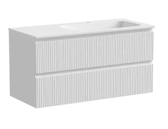 Тумба под раковину Sancos Snob T 100 см подвесная, правая, Bianco, SNT100RW