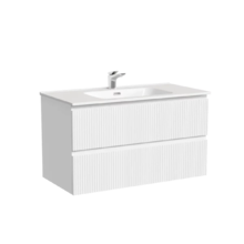 Тумба под раковину Sancos Snob T SNT90W, 90 см подвесная, Bianco