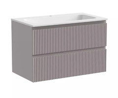 Тумба под раковину Sancos Snob R 80 см подвесная, Doha Soft, SNR80SM