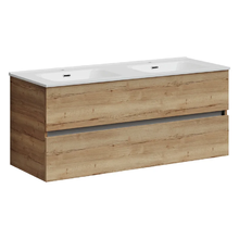 Тумба под раковину Sancos Urban 120, подвесная, дуб галифакс натуральный, UR120-2EG