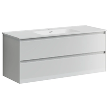 Тумба под раковину Sancos Cento 120, подвесная, белый глянец, CN120-1W