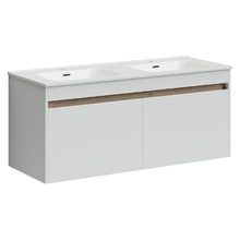 Тумба под раковину Sancos Smart 120, подвесная, белый глянец, SM120-2W