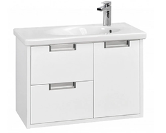 Тумба с раковиной Roca Etna 80 см, белый глянец, 7.8573.0.180.6/7.3270.0.A00.0