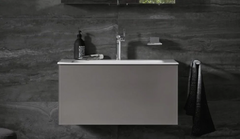 Тумба под раковину Keuco Plan 32971 290000 100 x 49 x 40 см подвесная, инокс матовый