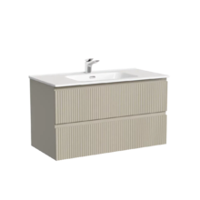 Тумба под раковину Sancos Snob R SNR90CE, 90 см подвесная, Beige Soft