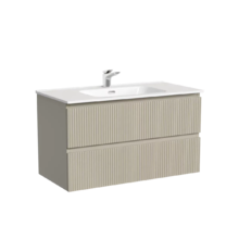 Тумба под раковину Sancos Snob T SNT90CE, 90 см подвесная, Beige Soft