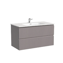 Тумба под раковину Sancos Snob T SNT90SM, 90 см подвесная, Doha Soft