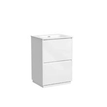 Тумба под раковину Sancos Libra Floor LB60FW, 60 см, напольная, цвет белый глянцевый