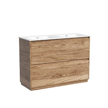 Тумба под сдвоенную раковину Sancos Libra Floor LB120F-2ECH, 120 см, напольная, дуб чарльстон