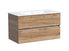 Тумба под раковину Sancos Urban UR90ECH, 90 см, подвесная, цвет дуб чарльстон