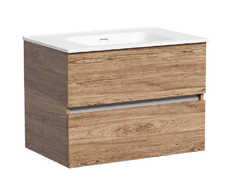 Тумба под раковину Sancos Urban UR70ECH, 70 см, подвесная, цвет дуб чарльстон