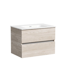 Тумба под раковину Sancos Urban UR70EG, 70 см, подвесная, цвет дуб галифакс натуральный