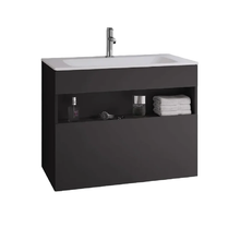 Тумба под раковину Keuco Stageline 32862970000, 80 см, 1 ящик, цвет вулканит матовый