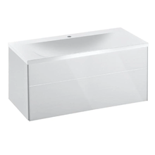 Тумба под раковину Keuco Royal Reflex 34070210000, 100 см, цвет белый глянцевый