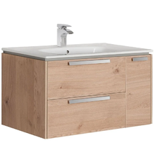 Тумба под раковину Roca Lago 80 см, 7.8572.9.644.4, подвесная, цвет дуб светлый