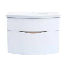 Тумба под раковину Kerama Marazzi Riva 80 см, подвесная, белая матовая, RV.80.WHT.M