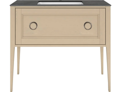 Тумба под раковину Kerama Marazzi Plaza Classic Neo 100 см, напольная, цвет капучино матовый, PL.CN.100.1CAP.M