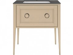 Тумба под раковину Kerama Marazzi Plaza Classic Neo 80 см, напольная, ящик 1+1, цвет капучино матовый, PL.CN.80.1+1.CAP.M