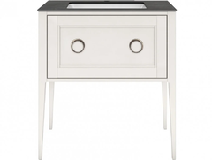 Тумба под раковину Kerama Marazzi Plaza Classic Neo 80 см, напольная, белая матовая, PL.CN.80.1.WHT.M