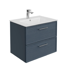 Тумба под раковину Kerama Marazzi Piano Classic 65 см, подвесная, цвет ясень синий матовый, PIA.CL.65.BLU.M