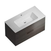 Тумба под раковину Kerama Marazzi Piano Forte 95 см, подвесная, цвет дымчатый вяз, PI.F.95.OLM