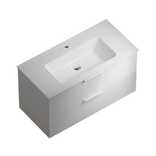 Тумба под раковину Kerama Marazzi Piano Forte 95 см, подвесная, белая, PI.F.95.WHT