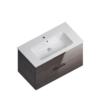 Тумба под раковину Kerama Marazzi Piano Forte 85 см, подвесная, цвет дымчатый вяз, PI.F.85.OLM