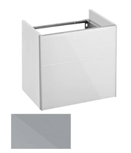 Тумба под раковину Keuco Royal Reflex 34090 130002 подвесная 50 см, титан, петли справа