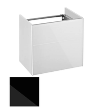 Тумба под раковину Keuco Royal Reflex 34090 570001 подвесная 50 см, черный, петли слева