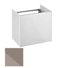 Тумба под раковину Keuco Royal Reflex 34090 140001 подвесная 50 см, трюфель, петли слева