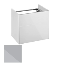 Тумба под раковину Keuco Royal Reflex 34090 130001 подвесная 50 см, титан, петли слева