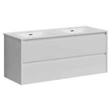 Тумба под раковину Sancos Libra 120, подвесная, белый глянец, LB120-2W